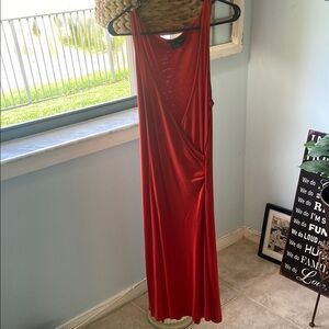 Ralph Lauren Vibrant Red Silk Garment